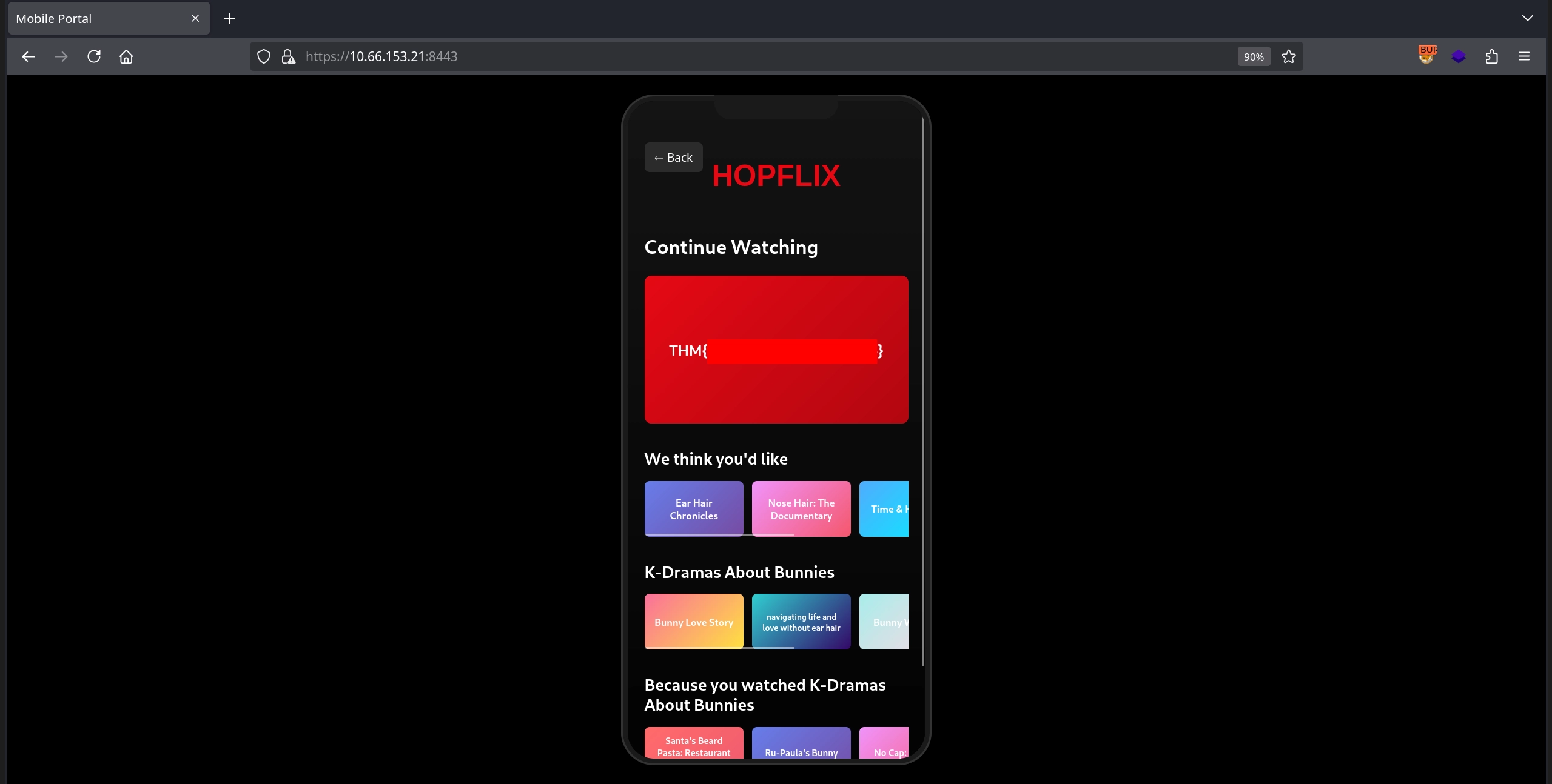 Web 8443 Second Flag