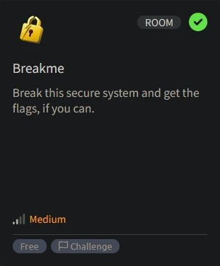 Tryhackme Room Link