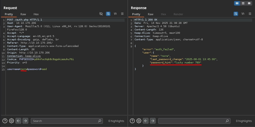 Web 80 Login Password Hint Nora