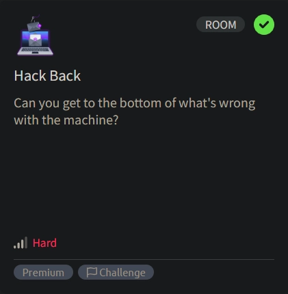 Tryhackme Room Link